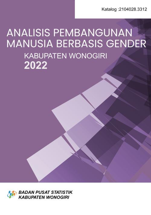 HUMAN DEVELOPMENT ANALYSIS GENDER BASED WONOGIRI DISTRICT 2022