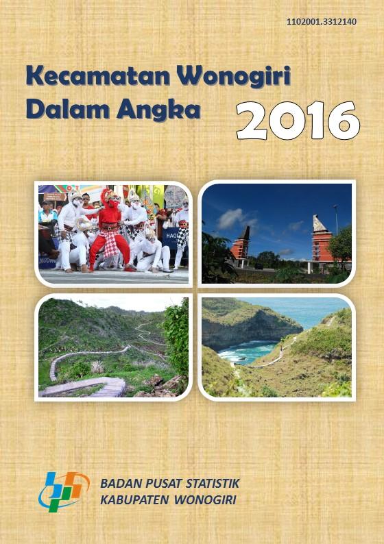 Kecamatan Wonogiri Dalam Angka 2016