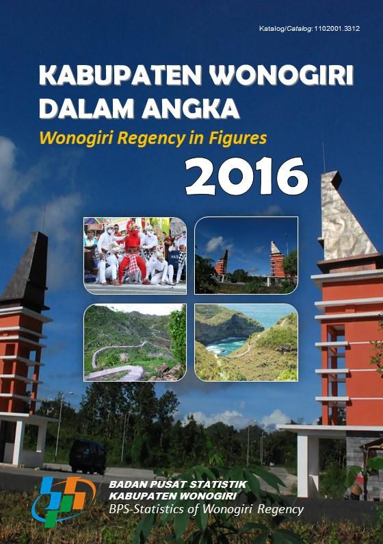 Kabupaten Wonogiri Dalam Angka 2016