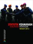 Statistik Keamanan Kabupaten Wonogiri Tahun 2013