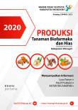  Produksi Tanaman Biofarmaka dan Hias Kabupaten Wonogiri Tahun 2020