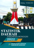 Statistik Daerah  Kabupaten Wonogiri 2022